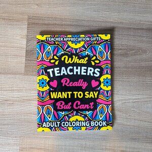NWOT Teacher Appreciation Coloring Book